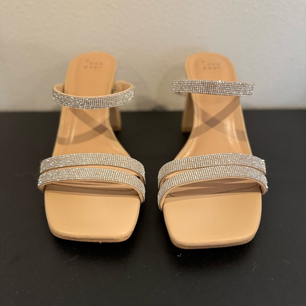Elegant Tan Women's Wedge Heels